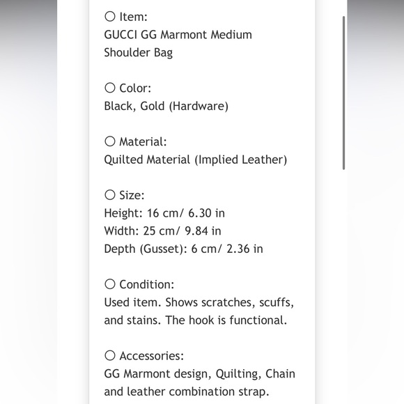 Gucci Black Quilted Shoulder Bag with Gold Accents - Picture 16 of 16